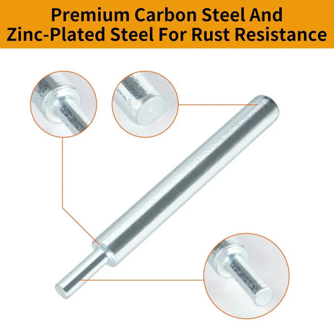 Drop-In Anchor Setting Tool For Concrete, 3/8 Inch 16 Thread, Carbon Steel With Zinc Plating For Rust Resistance, 1 Piece