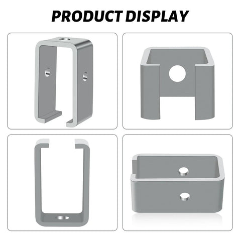 Ten Pack Strut Channel Trolley Track Hanger Brackets For Unistrut P1834EG One And Five Eighths Inch Channel Intermediate Support Hanger