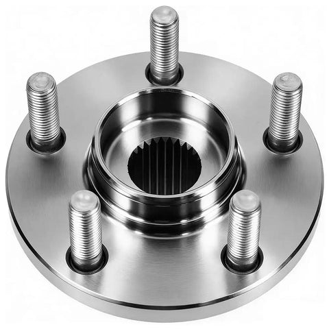 2 Pack Front Wheel Bearing And Hub Assembly With 5 Lugs For Toyota Camry Avalon Sienna Venza Highlander ES300h ES350 Fits 2WD Models Noise Reducing Replacement, close-up view