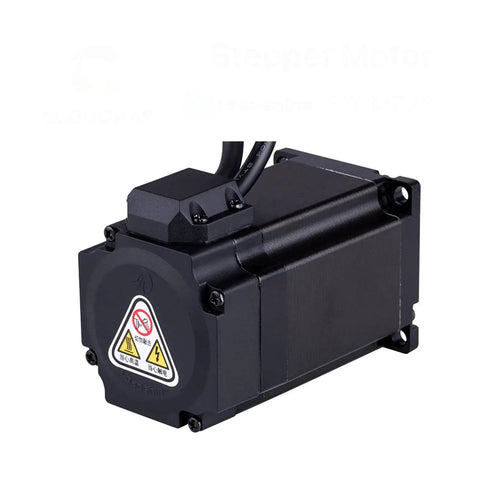 Front view of a Closed Loop Stepper Motor With Encoder For CNC Machines, featuring high torque servo drive and durable design.