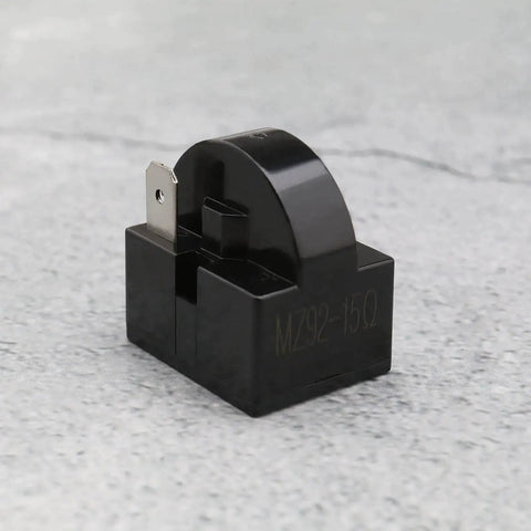 2X 15 Ohm Refrigerator Start Relay 2 Pin PTC For Mini Fridges And Compact Freezers, close-up view