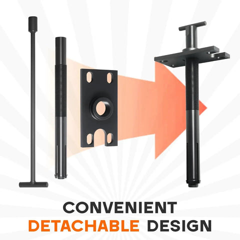 Heavy Duty Carbon Steel Gimbal Bearing Puller And Installer Tool For Sterndrive Models Including Alpha Series Alpha One Bravo MR OMC And Volvo Bearing Removal And Installation Kit For Marine Boats showing detachable design