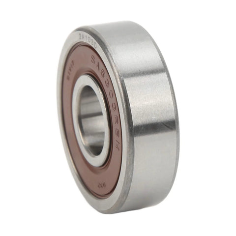 Side view of Drop In Double Sealed Aluminum Alloy Alternator Bearing Replacement With Precise Seventeen Millimeter Bore Forty Seven Millimeter Outer Diameter And Fourteen Millimeter Wide For Smooth Quiet Power On Your Ride And Long Lasting Electrical System