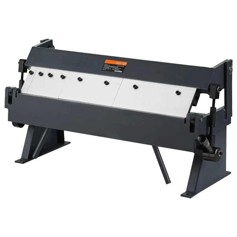 24 Inch Box And Pan Brake Metal Bender 0 To 130 Degree Sheet Metal Tool Portable Bend Press for home shops and small workshops