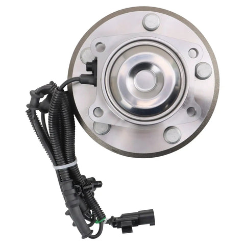 Top view of Rear Wheel Bearing And Hub Assembly For 2012 Through 2016 Chrysler Town And Country, 2012 Through 2020 Dodge Grand Caravan.
