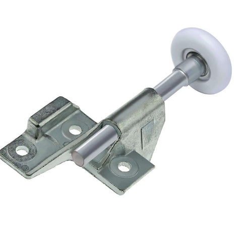 15 Pack 2 Inch Nylon Garage Door Rollers With Sealed 6200ZZ Bearings, shown in close-up, metal stem and nylon wheel visible