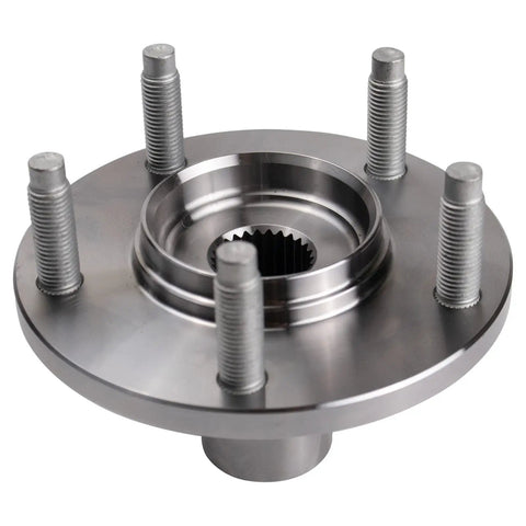 Rear Wheel Bearing And Hub Kit Two Piece Set For 4WD Ford Escape 2001 2012 And Mercury Mariner 2005 2011 Includes 2 Rear Bearings And 2 Hubs Easy DIY Replacement hub close-up
