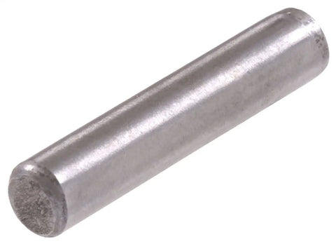 1/8 By 3/4 Inch Metal Dowel Pin Set, 15 Pack, Corrosion Resistant Steel Pins For Alignment And Retaining Parts, Mildly Magnetic Dowel Pins