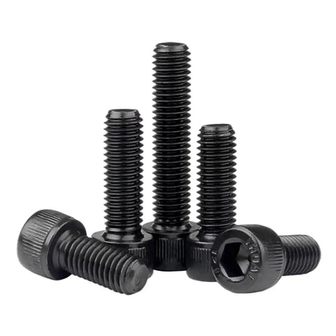 Pro Grade 70 Piece 12.9 Alloy Steel Hex Socket Head Cap Screws Set M6 With 8, 12, 16, 20, 30 Mm Lengths, Allen Head Hex Drive, Includes Hex Wrenches, Black Oxide Finish, Fully Threaded 1.0 Mm Pitch, Anti Rust Oil Coating.
