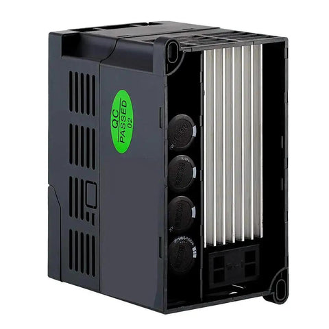 Side view of One Phase To Three Phase VFD Converter For 220V Motors, 2HP 1.5kW Inverter With 220V Input And 3 Phase Output, 7.5A