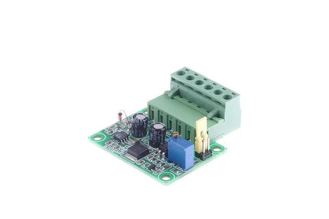 Plug and Play PWM to 0-10V Conversion Module for PLCs and Industrial Controls, digital to analog interface circuit board.