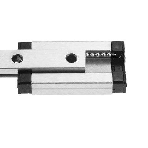 Beefy 700mm MGN9 Linear Sliding Rail Guide With MGN9H Carriage Block for CNC Machines and 3D Printers Bearing Steel Rails close-up