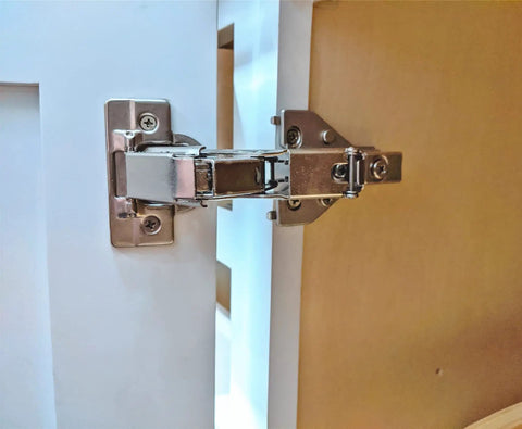Installed 165 Degree Soft Close Cabinet Hinge For Inner Folding Corner Doors No Fuss Quiet Close Single Pack Lazy Susan