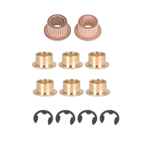 Door Hinge Spring Pin And Bushing Repair Kit For Classic American Cars 1968 To 1979 with hardened pin and durable bushings visible