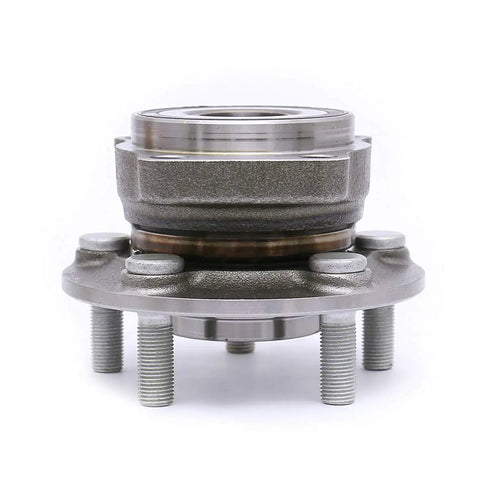 Front view of Front Wheel Bearing And Hub Assembly For Subaru Model 513303 2005 2014 Legacy Outback Forester Impreza