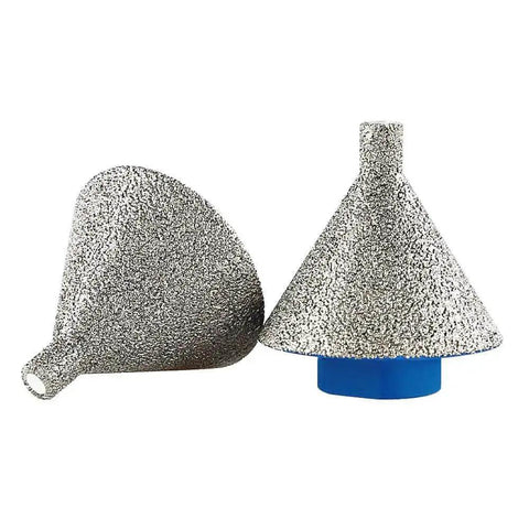 2 Inch Diamond Core Drill Bit For Tile Marble Masonry With 5/8-11 Threaded Shaft And 50mm Hole Saw Beveling Edges Premium Emery Coating