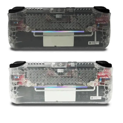 Back Plate Panel Heat Management Cover for Ally X 2024 Replacement Shell Transparent Black 1x1 Fit