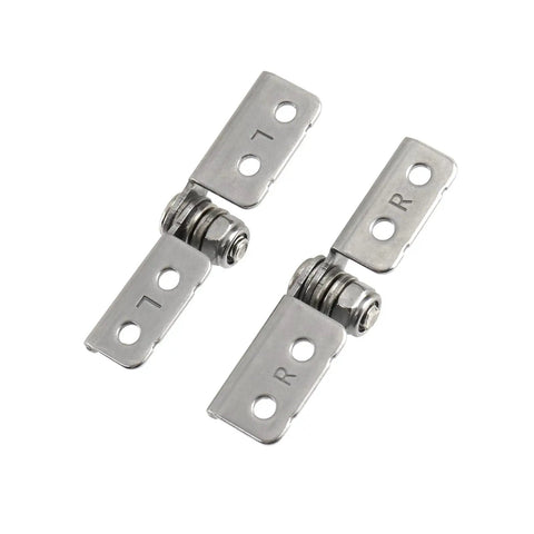 2 Pack Stainless Steel Torque Shaft Hinges With Adjustable Torque And 90 Degree Damping Locking Action, Left And Right Set, 66mm Shaft