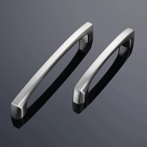 10 Pack Brushed Nickel Cabinet Pulls 5 Inch 128mm Long Kitchen Cabinet Handles with smooth finish, durable hardware made from premium alloy.
