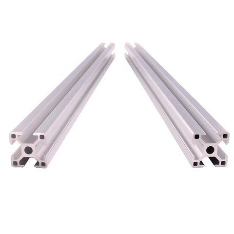 30x30 Aluminum Extrusion 1000mm 2 Pack T Slot Rails European Standard Anodized Silver Linear Rail For 3D Printer