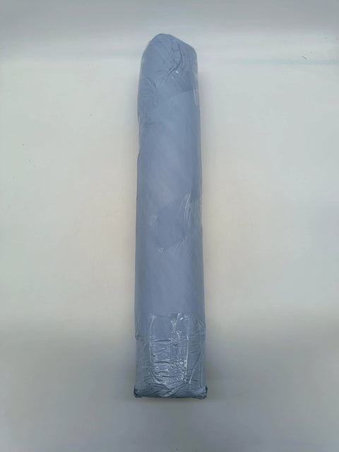 Ceramic fiber blanket insulation roll, blue-gray, 1x0.61 m, 10 mm thick, wrapped in plastic