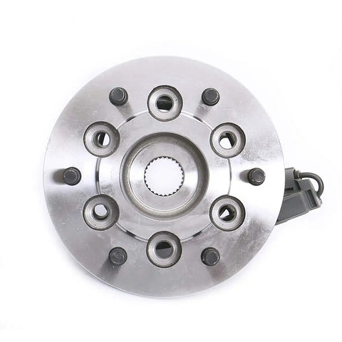 Front view of Front Right Wheel Bearing Hub Assembly For 4WD Only Fits 2004 To 2008 Chevy Colorado And 2004 To 2008 GMC Canyon