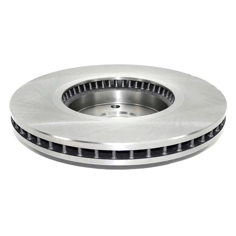 Front Vented Disc Brake Rotor With Non Directional Swirl Finish For No Machining Required And Easy Install Hub Centric Chamfer For Precise Fit