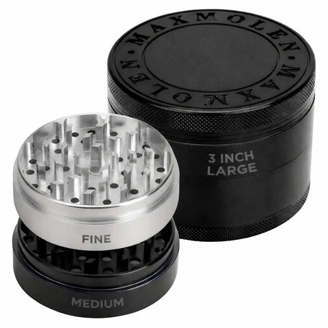 3 Inch Large Spice And Seasoning Grinder With Dual Grind Plates For Fine And Medium Textures Ideal For Everyday Home Cooking And Easy Meal Prep
