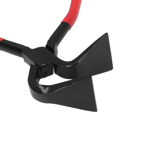 Close-up of Metal Pliers Set For Bending Sheet Metal With Three Interchangeable Jaws Straight 45 Degree And 90 Degree High Carbon Steel Hand Seamer