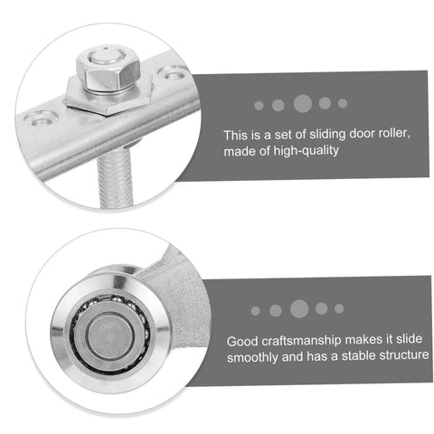 Beefy Heavy Duty Sliding Track Roller For Industrial Doors And Furniture Closets And Cabinets with high load capacity close-up