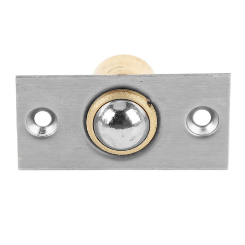 Front view of Hidden Door Hinges Stainless Steel Heavy Duty 360 Degree Pivot with reinforced pivot column for concealed wood doors.