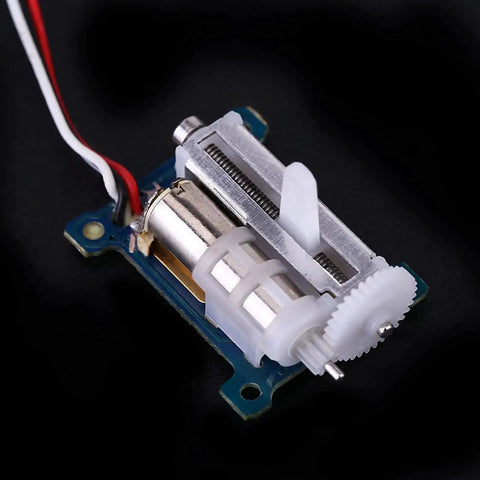 Ultra Light Micro Servo 1.5g High Torque Digital Actuator for RC aircraft and drones, shown with nylon plug and gear mechanism.