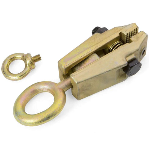 Heavy Duty Auto Body Clamp for Top and Straight Collision Repair, 5 Ton Straight Pull and 3 Ton Cross Pull, serrated jaws