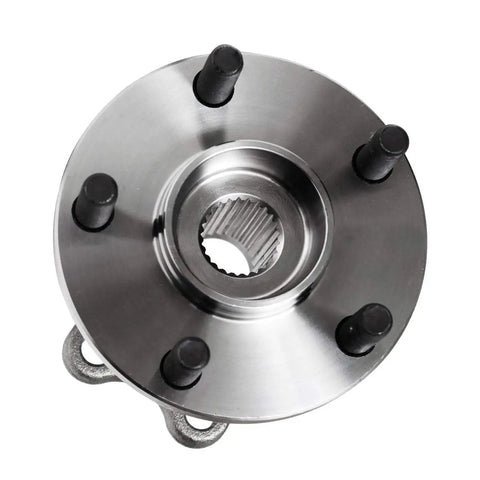 Heavy Duty Rear Wheel Hub And Bearing Assembly For 2005 Through 2009 Subaru Legacy Outback 5 Lug Wheels OE Quality High Load Capacity ISO TS 16949 Certified Rugged Long Lasting Hub Replacement For Smooth Quiet Ride, top view