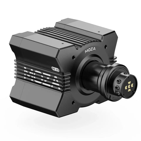Direct Drive Wheel Base With 9 Nm Force Feedback For Realistic Sim Racing On PC Customizable Standalone Unit, side view