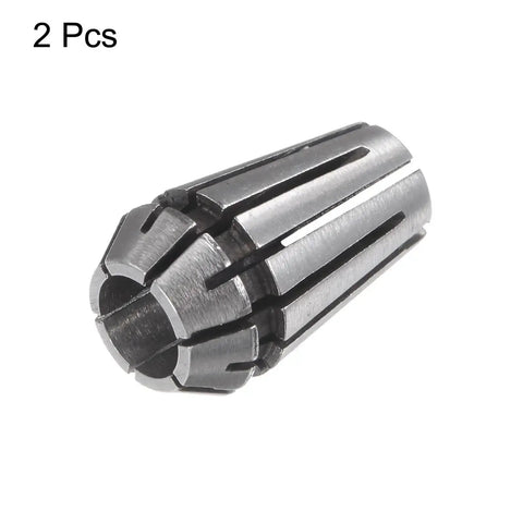 ER11 6mm Spring Collet Chuck Set High Precision 0.015mm For CNC Engraving Machine Lathe Milling Tools 2 Pieces