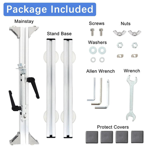 Upgrade Stand Kit For Reciprocating Cycle Linear Actuator With 180 Degree Rotation Range In Aluminum Alloy Material components