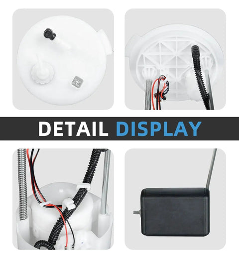 Detail display of Honda Pioneer Go-To Upgraded Fuel Pump Assembly For 2014-2023 showing components and wiring.