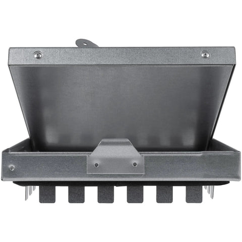 Repa Market 8x8 inch galvanized steel duct access door with hinged lid and two clasps for HVAC crawl space access