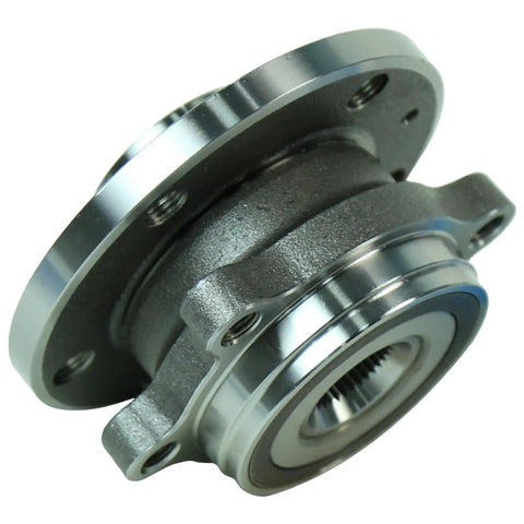 Front Wheel Bearing And Hub Assembly 513253 For Audi And VW With ABS Direct Fit, steel construction, close-up view