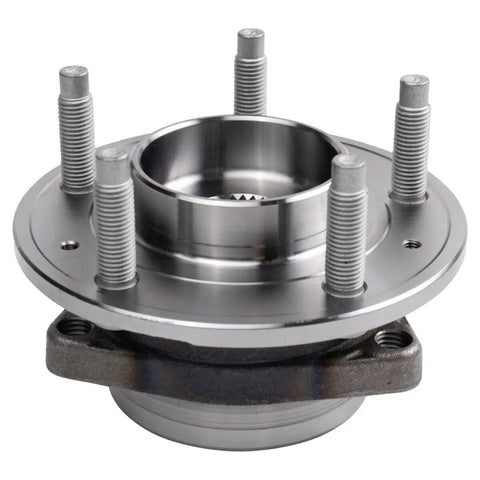 Close-up of 2 Piece Rear Wheel Bearing Hubs Assembly With 5 Lug For Chevrolet Equinox 2018 To 2024, GMC Terrain 2018 To 2024