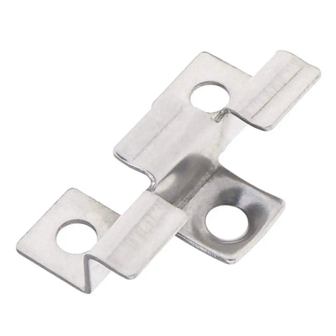 Stainless steel deck clip from 100 Pieces Decking Hidden Spacer Fasteners Board Clips with Self Tapping Screws Stainless Steel DIY Hardware