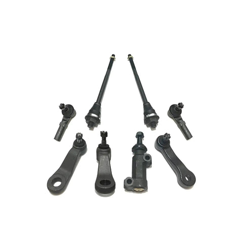 Beefed-Up Front And Rear Suspension Kit With Upper Control Arms Lower Ball Joints Sway Bar End Links Tie Rod Ends And Pitman Idler Arms