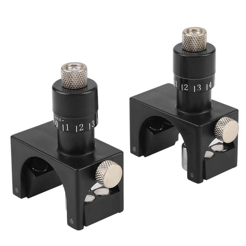Magnetic Blade Setting Jigs 2-Piece Gauge Knife Setter For Woodworking, Adjustable 22 Mm, 75-125 Mm Cutter, front view