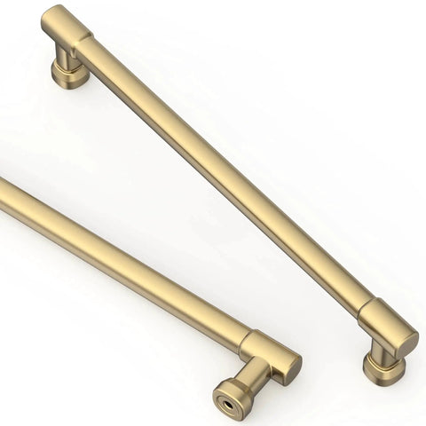 10 Pack 7.5 Inch Champagne Bronze Cabinet Pulls For Kitchen Cabinets Drawers And Cupboards Durable Rust Resistant Solid Metal Handles