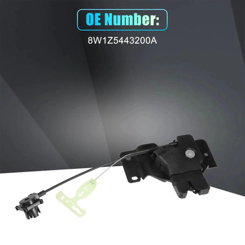 Replacement Rear Liftgate Door Lock Actuator With Cable For Lincoln Town Car 2008 2009 2010 2011 OE Number 8W1Z5443200A Black
