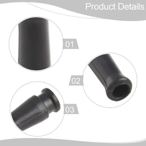Cord Guard Replacement For Polisher DWP849 And DWP849X N302859 black plastic cable strain relief close-up detail