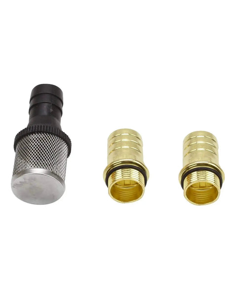12V DC Portable Electric Fuel Transfer Pump accessory parts including connectors and filter for Diesel Kerosene Oil pump