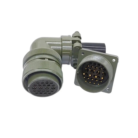 Military Grade MIL C Circular Connector 28 11 To 28 12 Series Plug 3108 28 12S MIL STD Compliant Connector for aerospace use