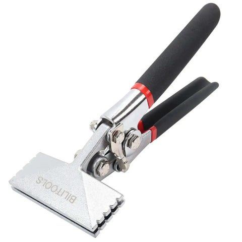 3 Inch Hand Seamer for Sheet Metal Straight Pliers Built Tough For Pro And DIY, 80 mm Jaw Width, Heat Treated Stainless Steel
